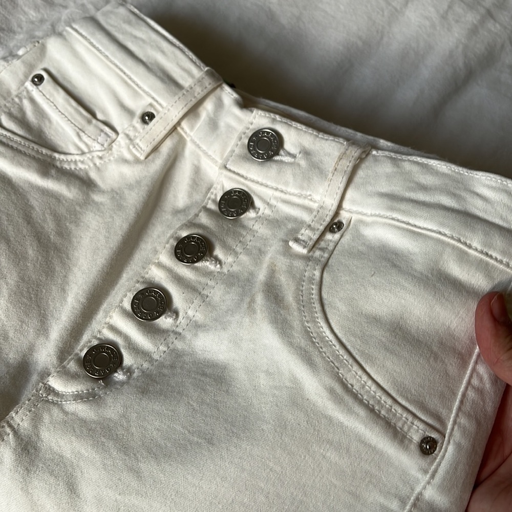 NWT Garage white jeans - Picture 3 of 6